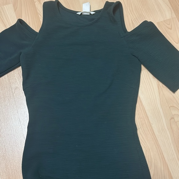 H&M Dark Green Midi Dress - Picture 7 of 7